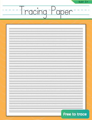Tracing Paper: Blank Handwriting Notebook for Kids - Legge, Patt
