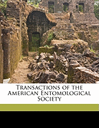 Transactions of the American Entomological Society Volume V. 26 1899/1900