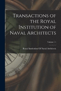 Transactions of the Royal Institution of Naval Architects; Volume 11