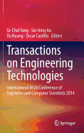 Transactions on Engineering Technologies: International Multiconference of Engineers and Computer Scientists 2014