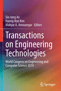 Transactions on Engineering Technologies: World Congress on Engineering and Computer Science 2019