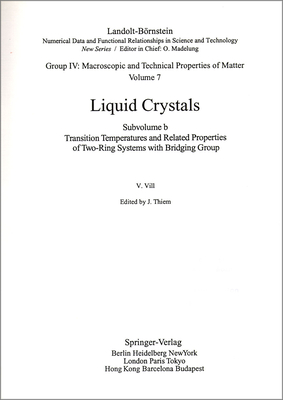 Transition Temperatures and Related Properties of Two-Ring Systems with Bridging Group - Vill, V.