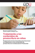Tratamiento a Los Contenidos de Preescritura En Ninos