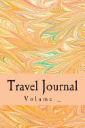 Travel Journal: Peach Art Cover