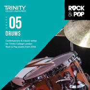 Trinity College London Rock & Pop 2018 Drums Grade 5 CD Only