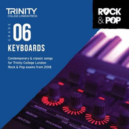 Trinity College London Rock & Pop 2018 Keyboards Grade 6 CD Only