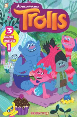 Trolls 3-In-1 #1: Hugs & Friends, Put Your Hair in the Air, Party with the Bergens - Scheidt, Dave