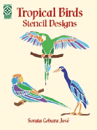 Tropical Birds Stencil Designs