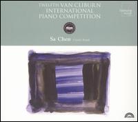 Twelfth Van Clibrun International Piano Competition: Sa Chen, Crystal Award - Sa Chen (piano)