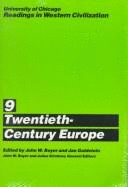 Twentieth-century Europe - Boyer, John W., and Goldstein, Jan