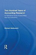 Two Hundred Years of Accounting Research