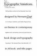 Typographic Variations - Zapf, Herman