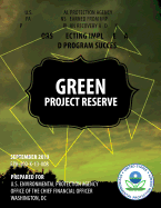 U.S. Environmental Protection Agency (EPA) & Major Partners' Lessons Learned From Implementing EPA's Portion of the American Recovery and Reinvestment Act: Green Project Reserve