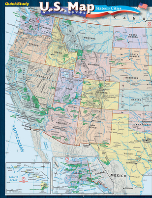U.S. Map: States & Cities Guide - BarCharts, Inc.