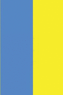 Ukraine Flag Journal: Blank Lined Diary