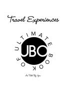 Ultimate Book of : Travel Experiences
