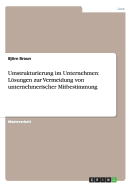 Umstrukturierung Im Unternehmen: Losungen Zur Vermeidung Von Unternehmerischer Mitbestimmung