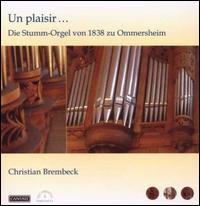 Un plaisir... - Christian Brembeck (organ)