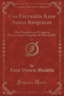 Una Excursion a Los Indios Ranqueles, Vol. 1: Obra Premiada En El Congreso Internacional Geografico de Paris (1875) (Classic Reprint)