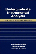 Undergraduate Instrumental Analysis, Fifth Edition