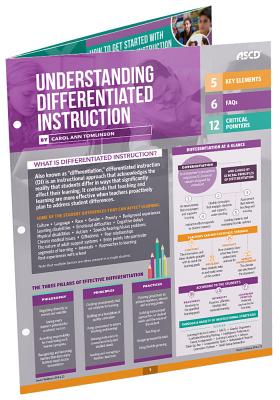 Understanding Differentiated Instruction (Quick Reference Guide) - Tomlinson, Carol Ann, Dr.