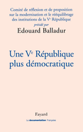 Une Ve R?publique plus d?mocratique