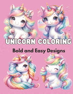 Unicorn Coloring: Bold and Easy Designs