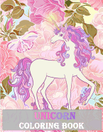 Unicorn Coloring Book: : An Adult Coloring Book with Fun Relax and Stress Relief.