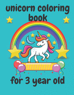 Unicorn Coloring Book For 3 year old: Unicorn Handwriting Practice, Alphabet for Preschoolers & Kids ages 3-8, Coloring Book for Kids