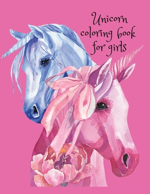 Unicorn coloring book for girls - Dozaz, Cristie