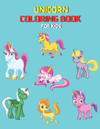 Unicorn Coloring Book For Kids: Amazing Coloring Book for girls and boys with unicorns, Ages 4-8 8.5x11 inch