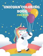 Unicorn coloring book for kids: Paperback, Magical Unicorn Page To Color, for kids age 4-8, Preschool, Kindergarten, Kids Boys & Girls