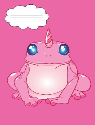 Unicorn Frog Composition Notebook: 150 page, Wide Rule Writing Notebook - King, Shannon