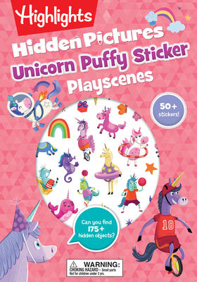Unicorn Hidden Pictures Puffy Sticker Playscenes - Highlights (Creator)