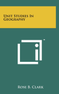 Unit Studies in Geography