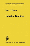 Univalent Functions