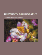 University Bibliography