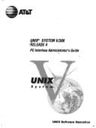 UNIX System V/386, Release 4: PC-Interface Administrator's Guide - AT&T, and Unix System Laboratories