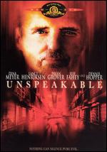 Unspeakable - Thomas J. Wright