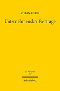 Unternehmenskaufvertrge