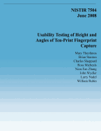 Usability Testing of Height and Angles of Ten-Print Fingerprint Capture