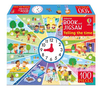 Usborne Book and Jigsaw Telling the Time - Nolan, Kate