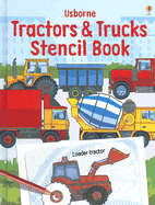 Usborne Tractors & Trucks Stencil Book
