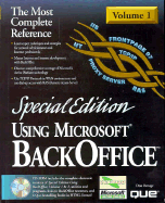Using BackOffice - Benage, Don, and G A Sullivan Inc, and Sullivan, Gregory A