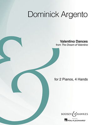 Valentino Dances: For 2 Pianos with 2 Copies Archive Edition - Argento, Dominick (Composer)