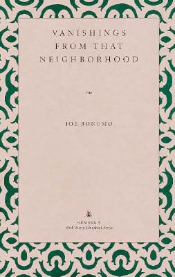 Vanishings from That Neighborhood - Bonomo, Joe