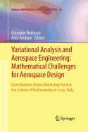 Variational Analysis and Aerospace Engineering: Mathematical Challenges for Aerospace Design: Contributions from a Workshop Held at the School of Mathematics in Erice, Italy