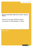 Varietal Screening of Winter Maize Genotypes in Terai Region of Nepal