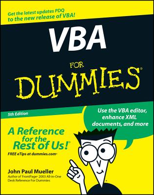 VBA for Dummies - Mueller, John Paul