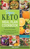 Vegan Keto Meal Plan Cookbook with Pictures: The Low-Fat Plan to Burn Fat, Boost Your Energy, Crush Cravings and Calm Inflammation